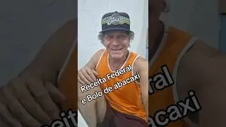 Receita Federal e bolo de abacaxi