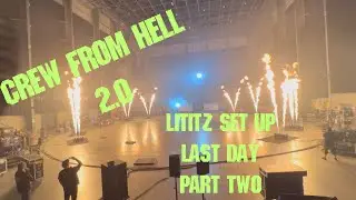 PANTERA  PYRO TEST at LITITZ  Prepping for the METALLICA RING STAGE /CREW FROM HELL 2.0 EPISODE #3