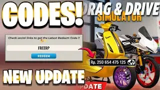 *NEW* ALL WORKING CODES FOR DRAG DRIVE SIMULATOR IN AUGUST 2025 - ROBLOX DRAG DRIVE SIMULATOR CODES