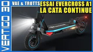 🔵⚪ Trottinette EVERCROSS A1 - Ce n'est PAS la MEILLEURE  ⚪🔵