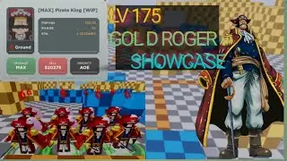 New Lv 175 Gol D Roger Showcase All Star Tower Defense | ASTD