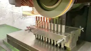 High-Precision Punch Pin Production Line | Factory Machining Process