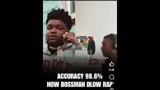 BOSSMAN DLOW MEME RAP. FUNNY ASF AND ACCURATE #funny #bossmandlow #rap #hiphop