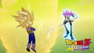 Dragon Ball Z: Kakarot Daima Part 2 - SSJ3 Vegeta Vs. Tamagami 2 Boss Fight w/JPN Dub (PS5/4K 60FPS)