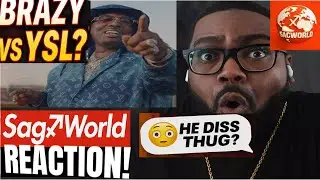 😳 HoneyKomb Brazy Sends Shots at Young Thug & YSL in “Fish & Grits”? | SagWorldTV Reaction 🔥