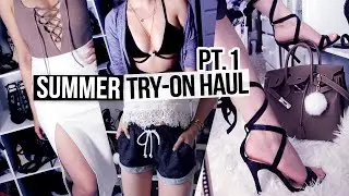 Huge Summer Try-On Haul Part 1 | Nike, Swimsuits & CUTE AF CLOTHES! lilisimply