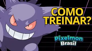 COMO TREINAR Gengar do JEITO CERTO no Minecraft Pixelmon Brasil!!