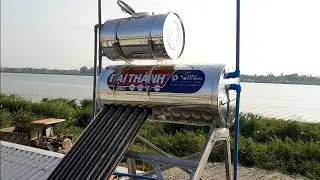 Quá Trình Lắp Máy Nước Nóng Năng Lượng Mặt Trời Tân Á Đại Thành