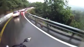 [Shirou Bits] Riding the wet road besides the cliff