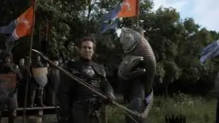 Game of Thrones S03E03 -- Bow and Arrow scene