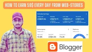 How to make google web stories in blogger #webstories #blogger