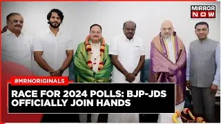 BJP-JDS Alliance News | HD Kumaraswamy Meets Amit Shah, JP Nadda | 2024 Lok Sabha Polls | Karnataka