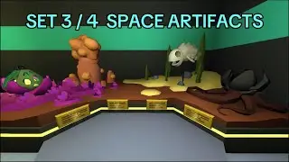 Space Explorer Collection &ndash; Set 3/3 | All 4 Artifacts | Wobbly Life