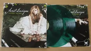 Avril Lavigne - Goodbye Lullaby / unboxing vinyl transparent green /