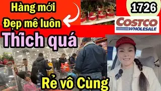 Thích quá hàng tết mới mới Costco Wholesale đông vui thấy rẻ mua, #1726