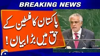 Pakistan Welcomes France, UK, Canada, Australia, and Portugal Recognizing Palestine - Geo News