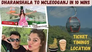 Dharamshala Skyway | Ropeway | Travel Dharamshala to McLeodganj in just 10 minutes | Cable car #vlog