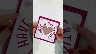 Сделайте эти простые открытки ко Дню святого Валентина, распечатав и вырезав их с защитным слоем....