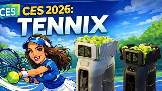 Best of CES 2026: Tennix AI Tennis Robot