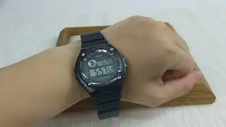 CASIO手錶 時尚運動卡西歐電子錶 EC15