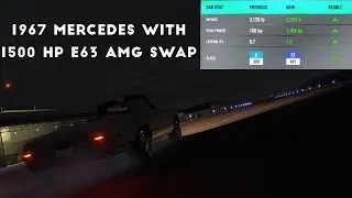 Forza Horizon 3 Mods | 1967 Mercedes w/ 1500HP 5.5 Swap | Dev Build