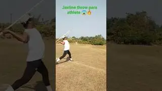 javline throw 😱🔥#para athelet #sports #shorts#2023