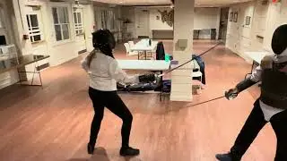 Sabre point thrusts