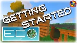 Let's Play Eco | Public Multiplayer Server | Walkthrough Gameplay Part 1 | How to Get Started (P+J)