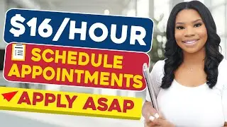 ☎️ Apply Now: $16/Hour Online Jobs! Get Paid to Schedule Appointments | Work From Home Jobs 2024