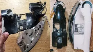 How to Repair Electric iron handle atistri ky handle ko theek karne change Urdu Hindi