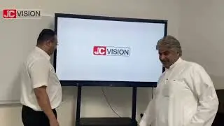 JCVision Interactive Smart Board Interactive Flat Panel Display used in the Jeddah schools of Saudi