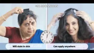 Siso Black Hair Color Shampoo - Female Malayalam
