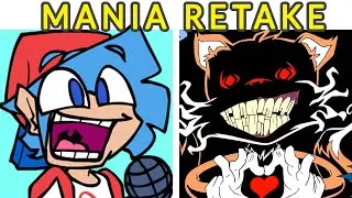Friday Night Funkin' VS Sonic.exe / Secret History Tails + Cutscenes | Mania Retake (FNF MOD/HARD)