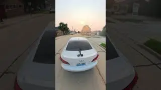 Lexus IS F stock small burnout