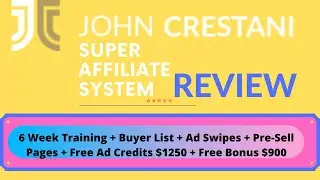 Super Affiliate System Review, 👉Demo And 👉$900 FREE Bonuses 👇Honest Super Affiliate System Review