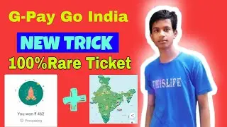 (Expired)Google Pay Go india New Working Trick !! 100%Rare Ticket Collect !! Eagle Eye Tech