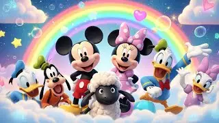 🎶 Baba Black Sheep with Mickey Mouse | Fun Learning & Adventure for Kids 🐭🐑