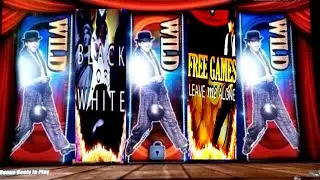Michael Jackson Slot Machine Bonus  BIG WIN ! Max Bet Live Slot Play