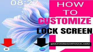 How To Customize Lock Screen on Android | Android Lock Screen Customize | Write Name on Lock Screen