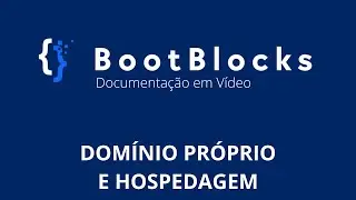 Dom&iacute;nio pr&oacute;prio e hospedagem bootblocks