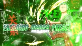 Trending manga composition preset👀💥 | Xml + alight link 🔗|