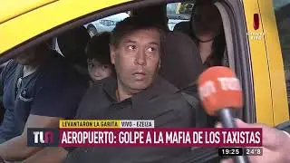 Aeropuerto: Golpe a la mafia de los taxistas en Ezeiza