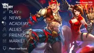 Vainglory game play Glaive Roam (support )