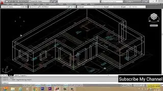 AutoCAD 3D House Making 2019 | Part 1 | By Naveedtech