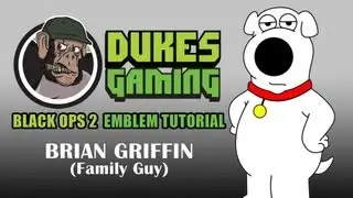 Black Ops 2 Emblem Tutorial - Brian Griffin (Family Guy)