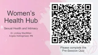 Women's Health Hub: Sexual Intimacy and Menopause