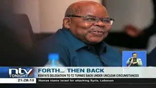Kenyan delegation sent to attend the funeral of Benjamin Mkapa turned back in unclear circumstances.