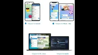 how to download telegram app | android | Windows pc| iso |