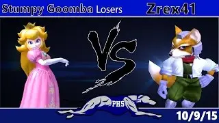 PHSmash 10/9/15: Stumpy Goomba vs Zrex41 (R2 L)