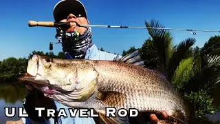 Cần Câu Lure Chẽm Tráp Ultra Light Du Lịch Giá Dưới 500k | Best Ultra Light Travel Rod Under 20$